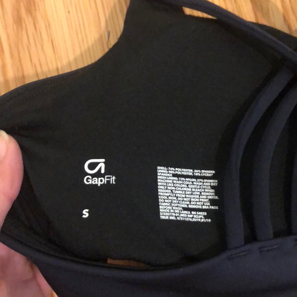 Gap Fit Navy Small Criss Cross sports bra - Picture 2 of 2